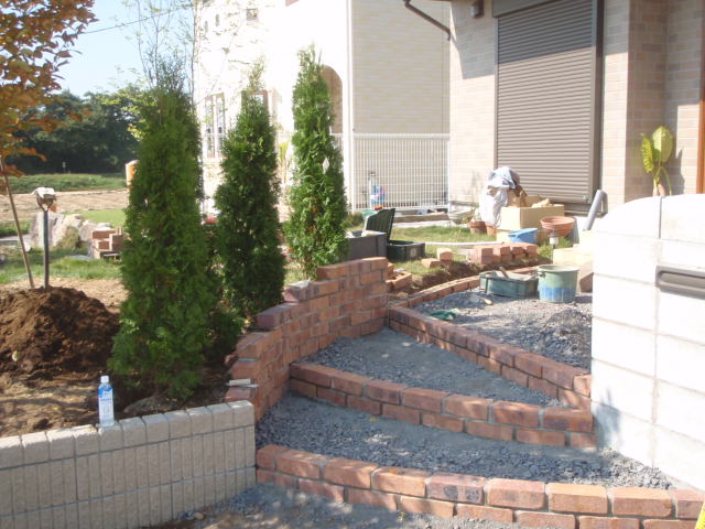 目隠しのグリーンコーン