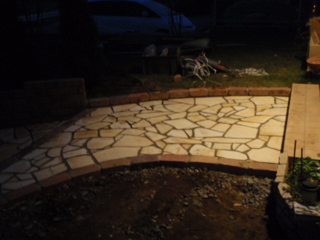 夕暮れのアプローチ